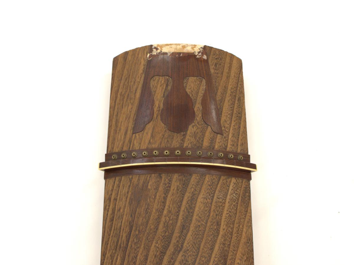 *中古*箏 03(紫檀・角巻)