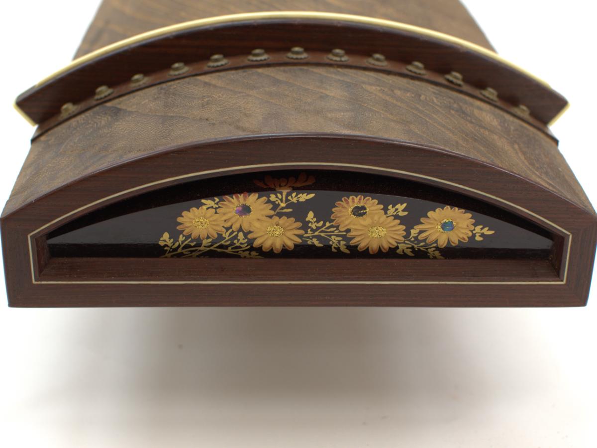 *中古*箏 03(紫檀・角巻)