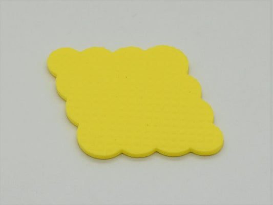 Diamond-Shaped Shamisen Do Rubber