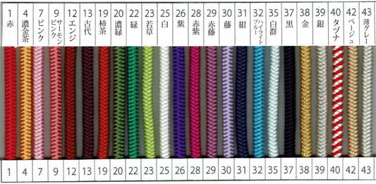 音緒（長唄・民謡）・胴紐セット No.39 銀